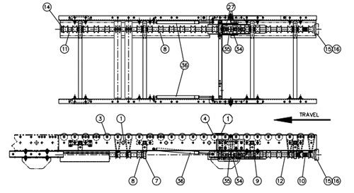 XR40 Line Shaft Gate Parts